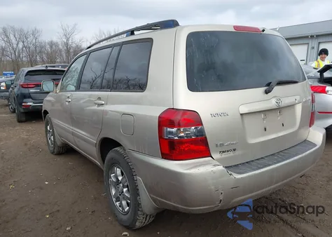 2004 Toyota Highlander V6 z USA, uszkodzony, nr VIN JTEEP21A140060181